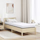 vidaXL Matratzentopper Einzel Polyester 70x200x10cm