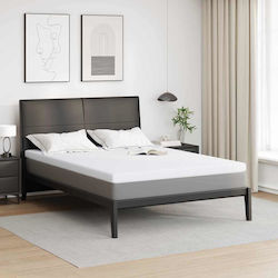 vidaXL Mattress Topper Double Polyester 140x200...