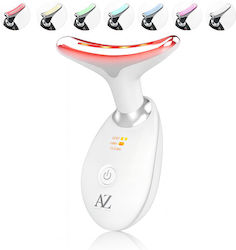Anti-Ageing Device 7 LEDs Thermal Massage Vibrations – Face Neck Az Beauty Skin
