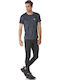 Sportliches Herrenbluse Kurzarm Schwarz