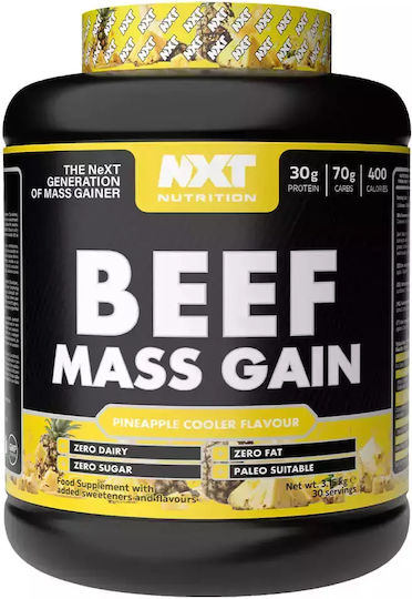 Nxt Nutrition Beef Mass Gain Протеин с Вкус Pineapple Cooler 3.15kg