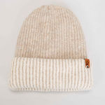 Admiral Beanie Unisex Beanie Knitted in Beige c...