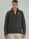 Men's Fleece Cardigan Black