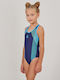 Admiral Kids Swimwear One-Piece Blue