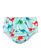 Queen Mother Mint Dinosaurier Kinder Badebekleidung Slipe Mint