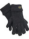 Schwarz Gestrickt Handschuhe