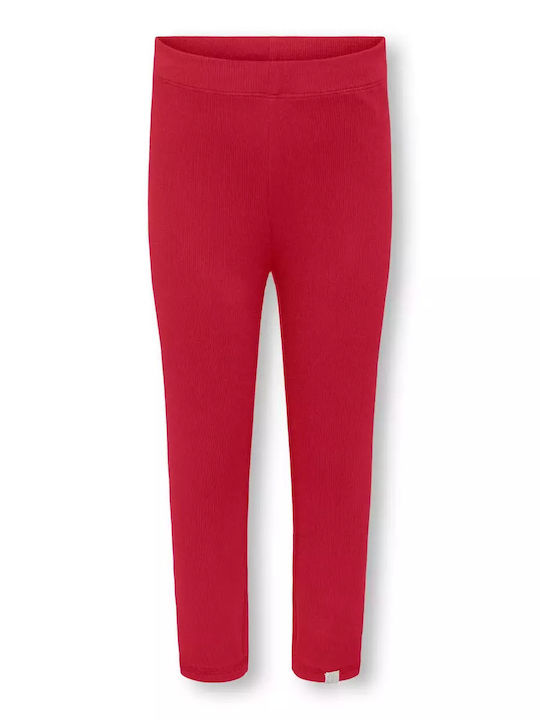 Kids Only Kinder Leggings Lang Rot