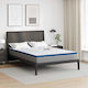 vidaXL Topper Extra-dublu Spumă 160x200x6buc