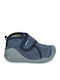 Kinderhausschuhe Stiefel Blau