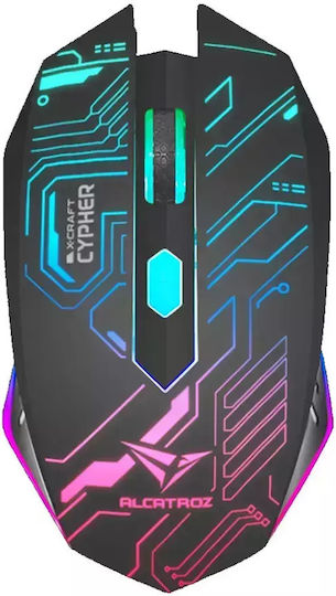 Alcatroz X-Craft Cypher RGB Gaming Mouse Black