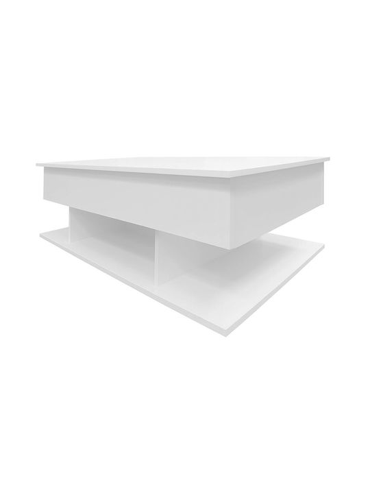 Rectangular Central Coffee Table Linda Wooden W...