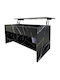 Mese De Cafea Rectangular Central Vivian Din Lemn Mauro L100xL48xÎ50cm