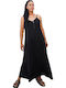 Καλοκαιρινό Maxi Φόρεμα Black