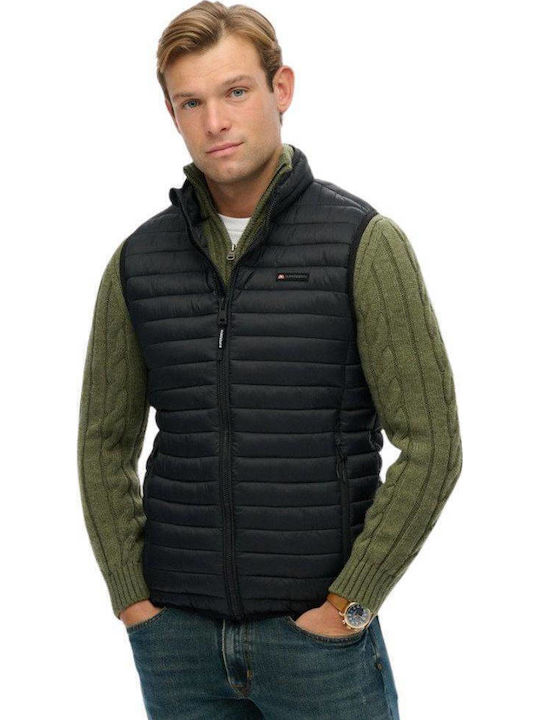 Superdry Fuji Μπουφάν Μαύρο