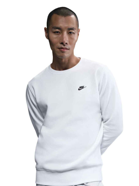 Nike Club Суитшърт Бял