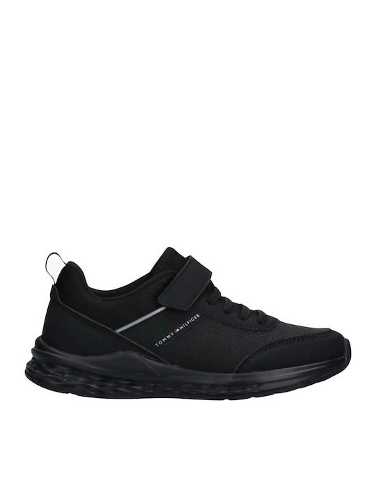Tommy Hilfiger Kids Sneakers with Scratch Black