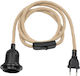 GloboStar Socket Extension for Socket E27 in Be...