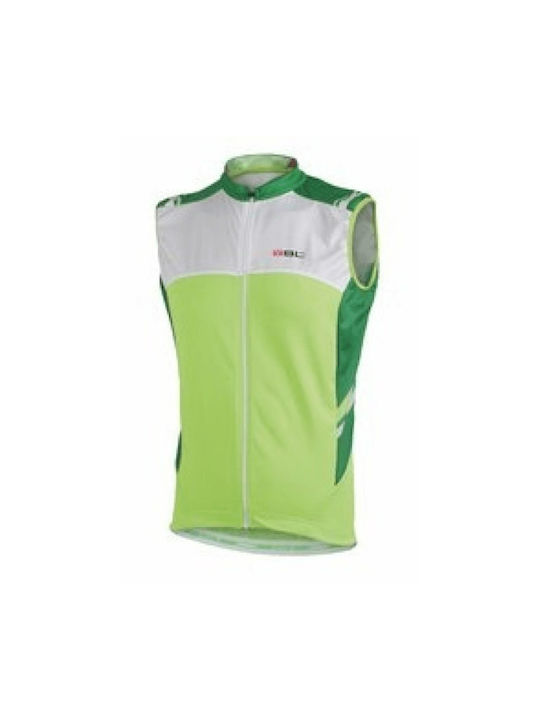 Bicycle Line California Sp Rekord Sleeveless Cycling Jersey Green