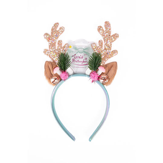 Great Pretenders Christmas Green Mint Rudolph Hair Headband