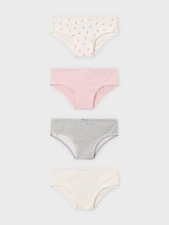 Mayoral Kids' Set with Briefs Pastel 4pcs