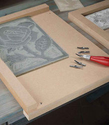 Essdee Linoleum Sheet Carving Base 40x30cm Essdee Linoleum Sheet Carving Base 40x30cm