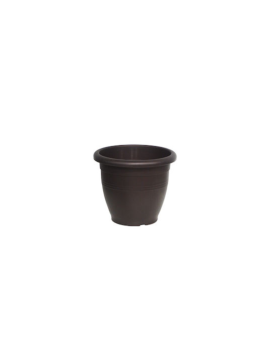Flower Pot Tepakota 3 1lt-d21x17h Cm-bronze