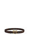Cintura Leather Women's Belt Brown