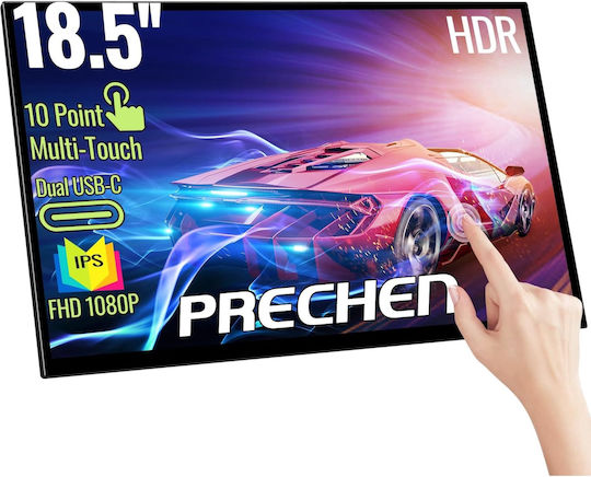 Prechen X001Y3P0DR IPS HDR Touch Tragbarer Monitor 18.5" FHD 1920x1080