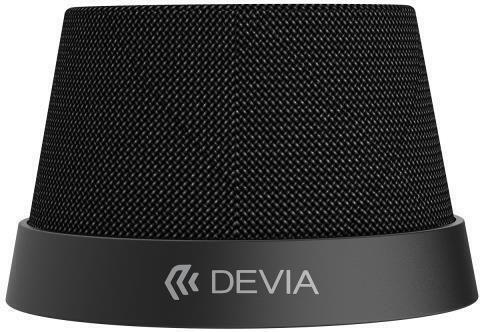 Devia Sound Lite3 Ηχείο Bluetooth 5W με Διάρκεια Μπαταρίας έως 5 ώρες Μαύρο