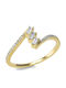 Diamond Group Дамски Пръстен с Диамант 18K