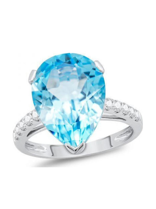 Diamond Group Single Stone with Diamond