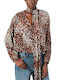Cunea1 Women's Blouse Brown