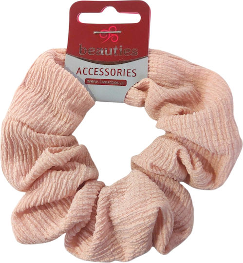 Handgemachtes Haargummi Scrunchies Rosa Klassisch Samt