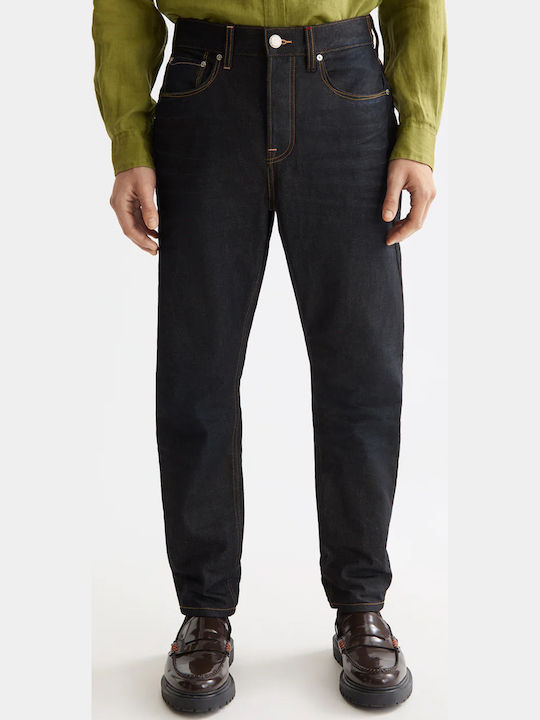 Dean Men's Jeans Pants with Loose Tapered Fit Deep Rays