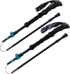 AlpinPro Pair of Compact Aluminum Fast Lock Tre...