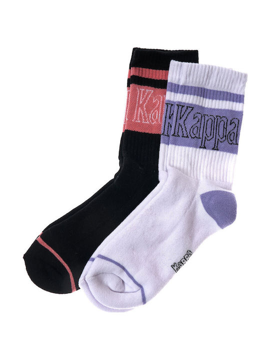 Kappa Loko Athletic Socks Black 2 Pairs