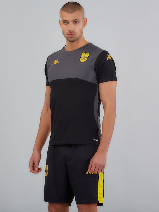 Kappa Aris Fc Ayba 8 Sportliches T-Shirt Black