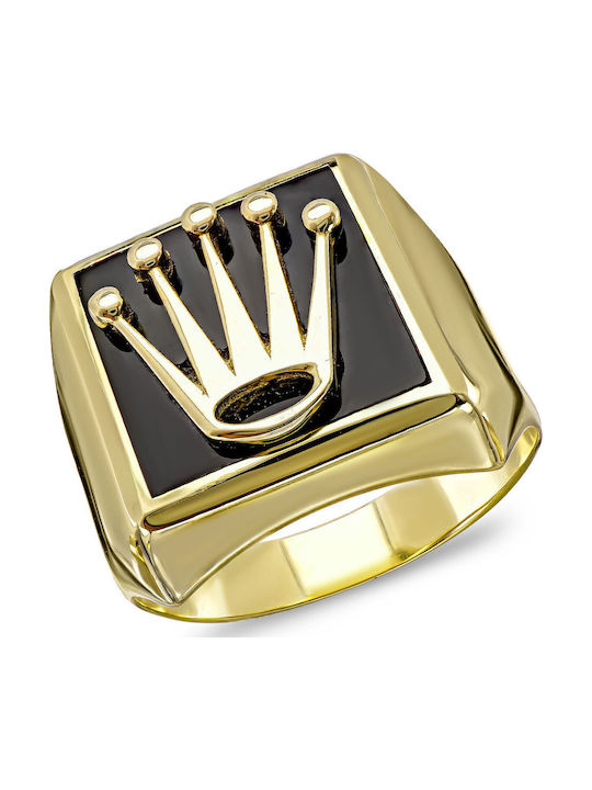 Kiriakos Gofas Herren Ring aus Gold 9K