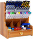 Multifunctional Wooden Office Organizer Drawer 20x15x25 cm