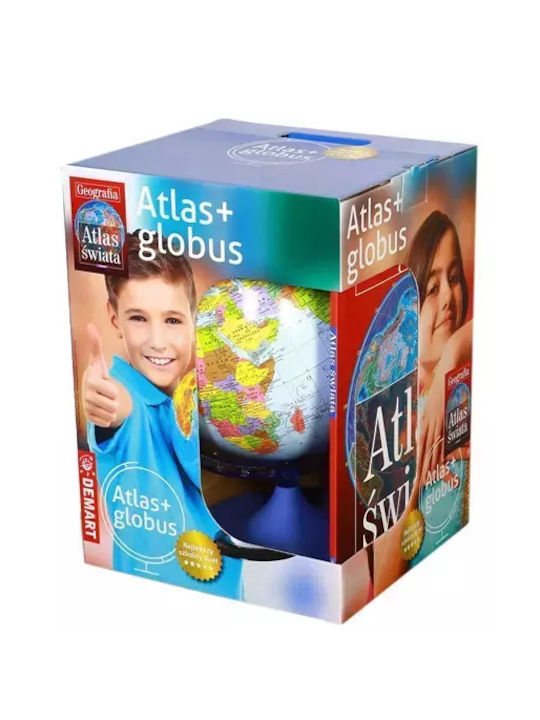 Globe + Geographic World Atlas