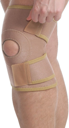 Alfa Care Ac1054b Επιγονατίδα Neoprene με Μπανέλες & Οπή AC-1054B