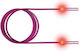 Sacon Fiber Optic Cable 3m Purple 1pcs