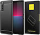 Spacecase Carbon Back Cover Black (Xperia 10 V)