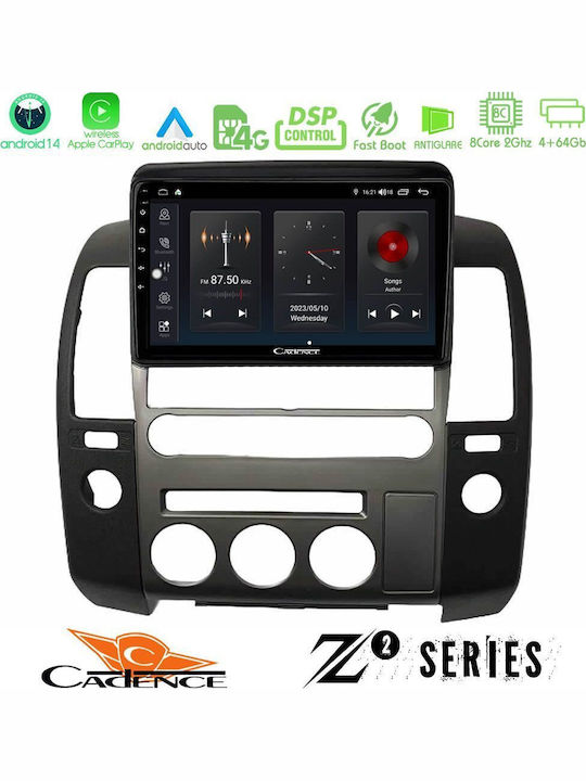 Bizzar Car Audio System for Nissan Navara / Pathfinder 2006-2012 (Bluetooth/USB/WiFi/GPS/Apple-Carplay/Android-Auto) with Touch Screen 9"