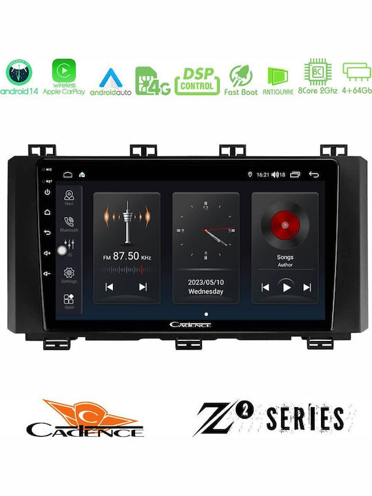 Bizzar Car Audio System for Seat Ateca 2017-2021 (Bluetooth/USB/WiFi/GPS/Apple-Carplay/Android-Auto) with Touch Screen 9"