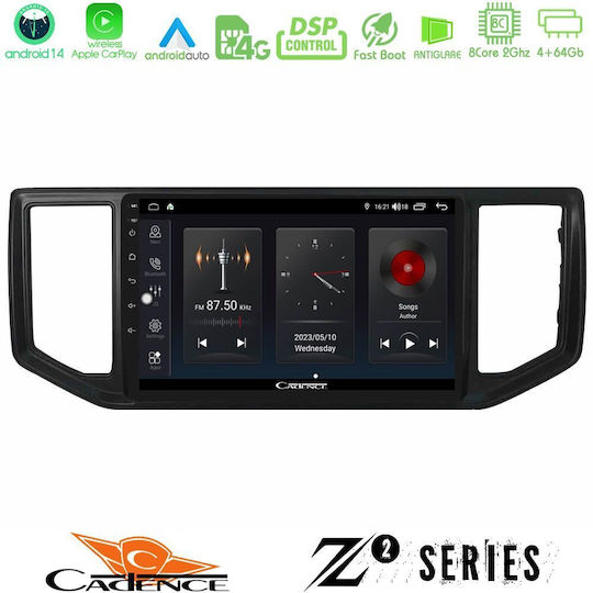 Bizzar Car Audio System for Volkswagen Amarok 2017-2022 (Bluetooth/USB/WiFi/GPS/Apple-Carplay/Android-Auto) with Touch Screen 9"