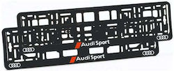 Set 2 Suporturi Personalizate Pentru Plăcuțe De Înmatriculare Audi Sport 2