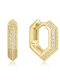 Ania Haie Earrings made of Silver Gold Plated with Stones