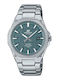 Casio Edifice Мъжки часовник На батерия Сребрист