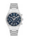 Ferro Men's Watch 40mm Battery with Silver Metal Bracelet